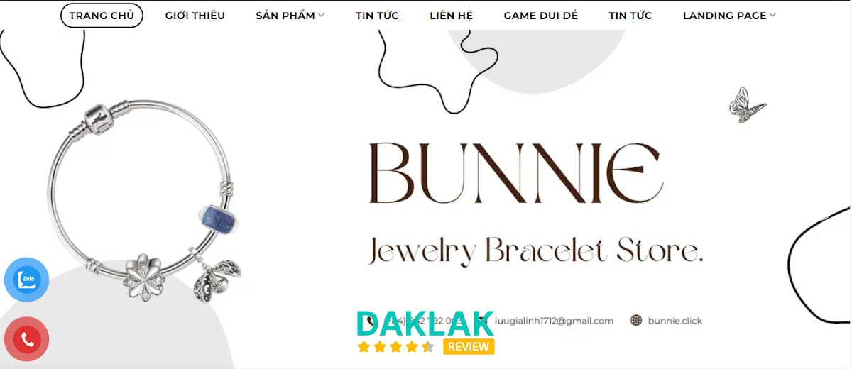 Trang sức bạc tại Bunnie Buôn Ma Thuột