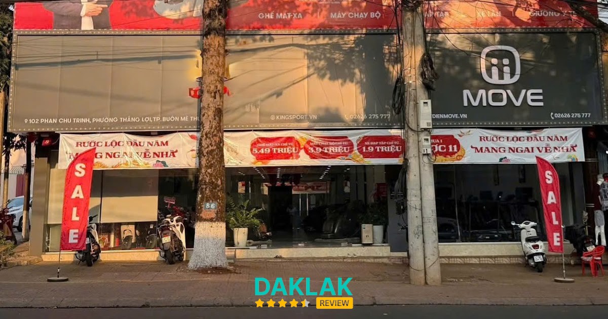 Không gian Xe Điện MOVE Buôn Ma Thuột