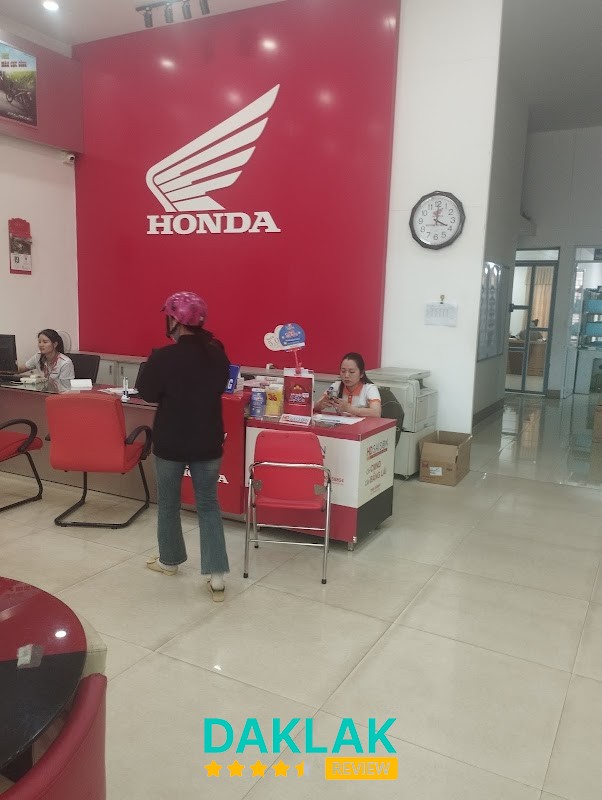 Khu trưng bày Honda tại Matexim Tây Nguyên