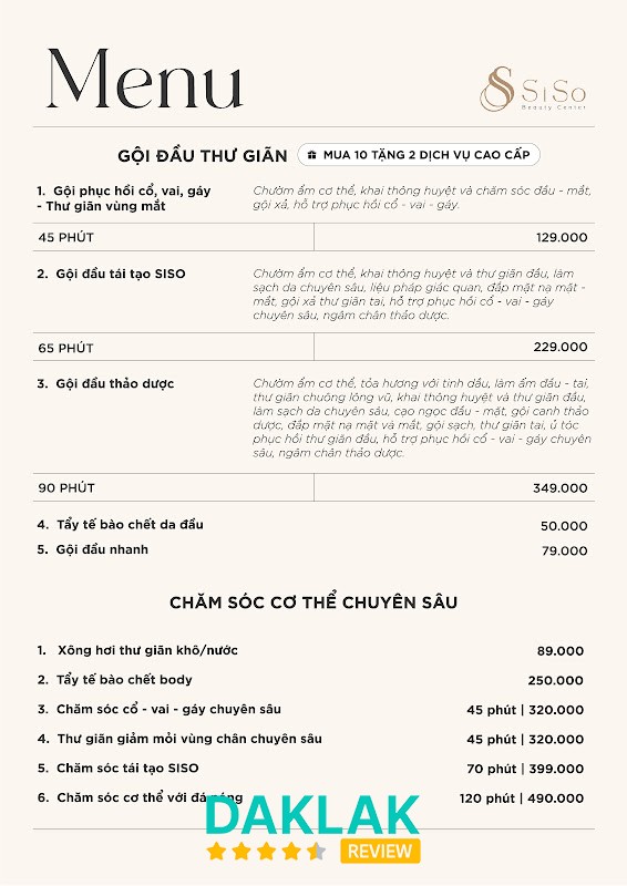 Không gian SISO Buôn Ma Thuột