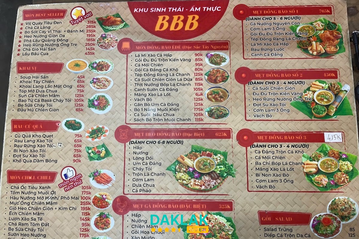 Không gian Khu Sinh Thái BBB