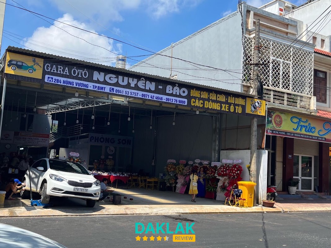 Khu sửa chữa Garage Nguyên Bảo