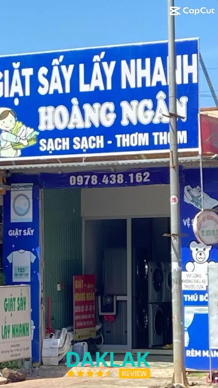 Dịch vụ giặt sấy Hoàng Ngân Hà Huy Tập