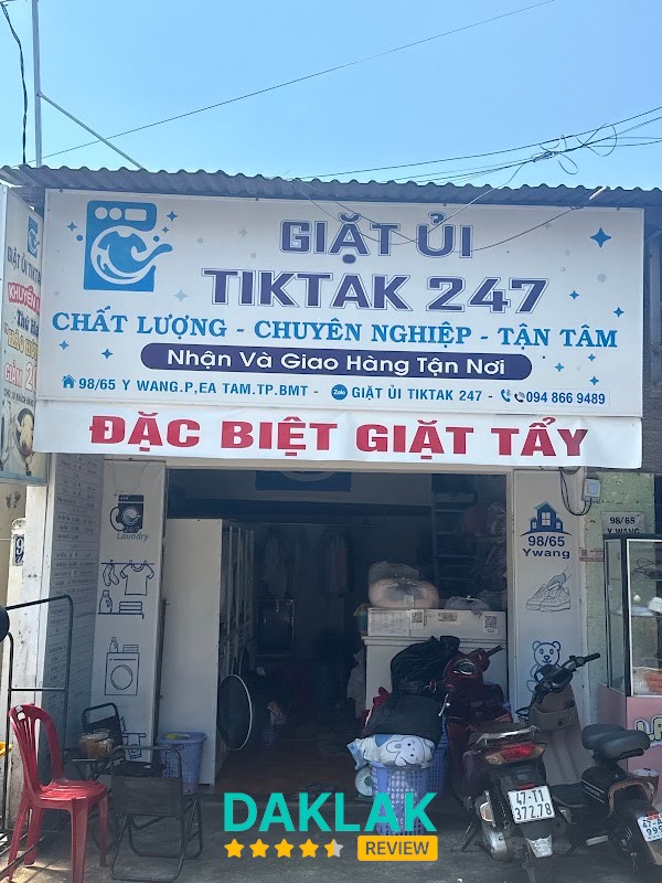 Dịch vụ giặt sấy tiktak247 Ea Kao