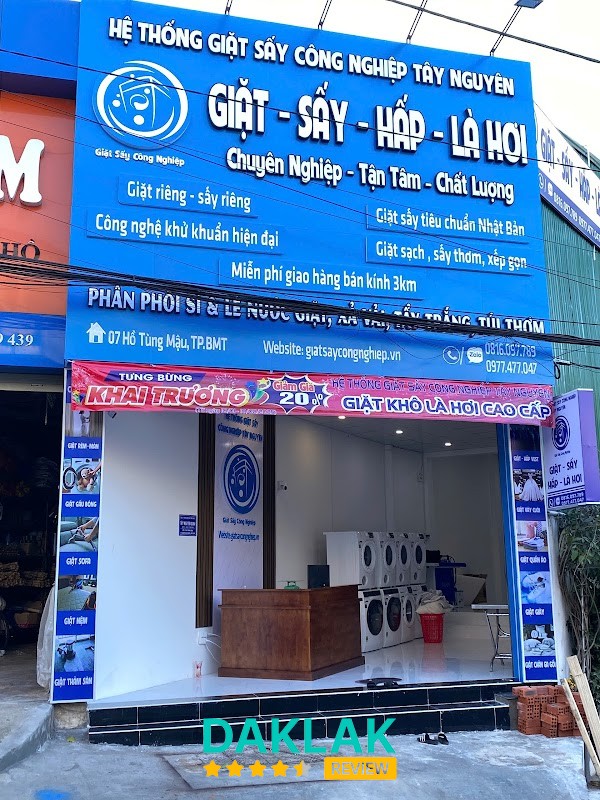Dịch vụ giặt sấy tại Hồ Tùng Mậu