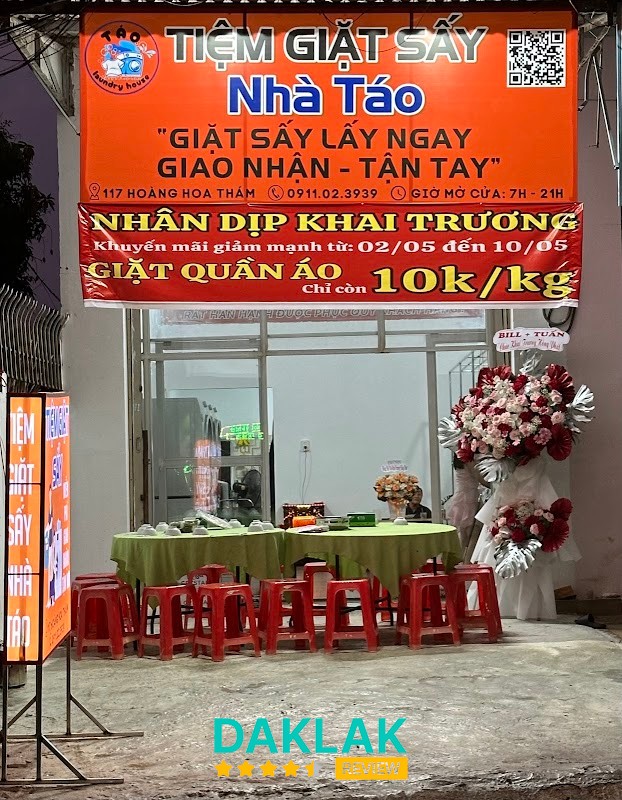 Dịch vụ Giặt Sấy Nhà Táo Hoàng Hoa Thám