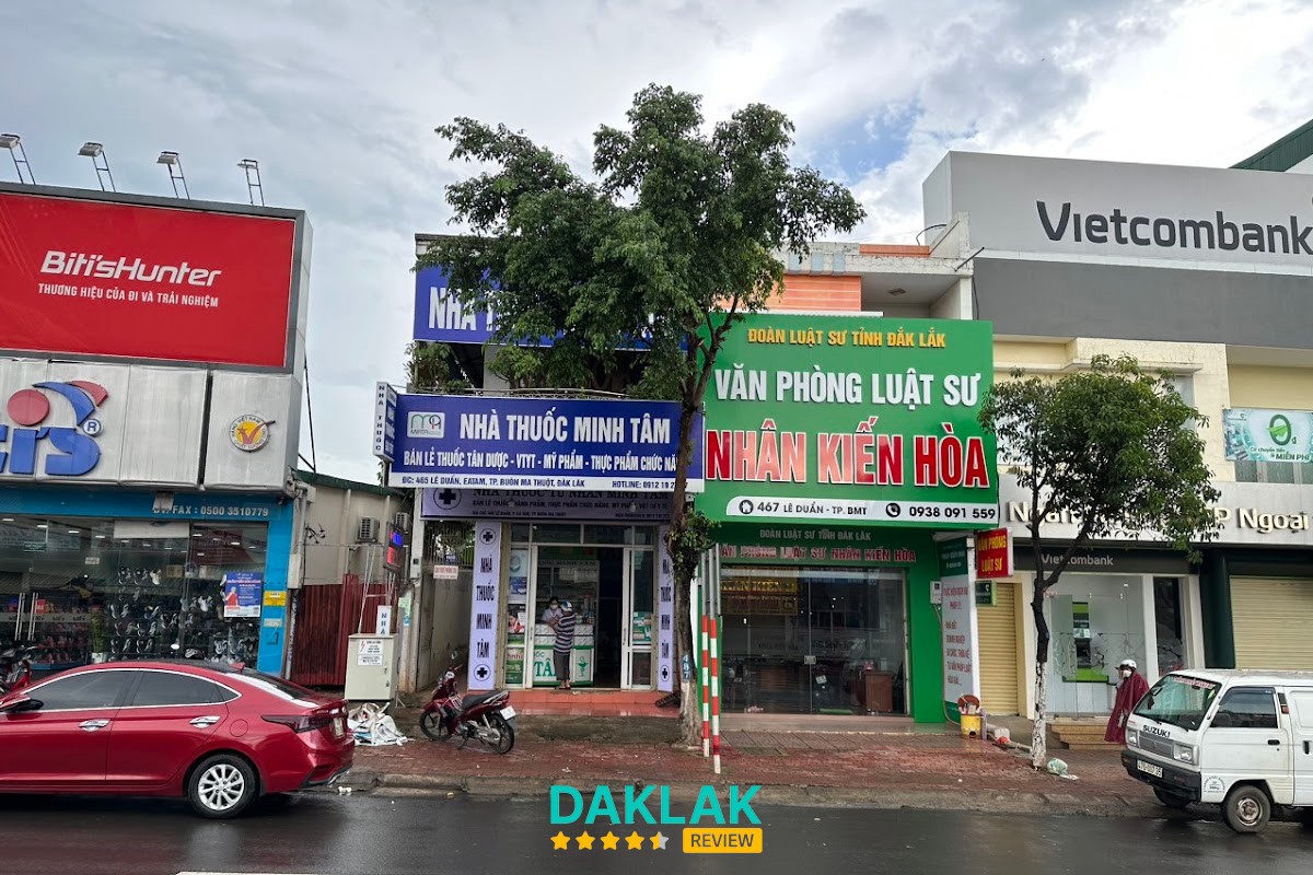 Nhà thuốc Đông Y trên đường Y Wang Ea Kao