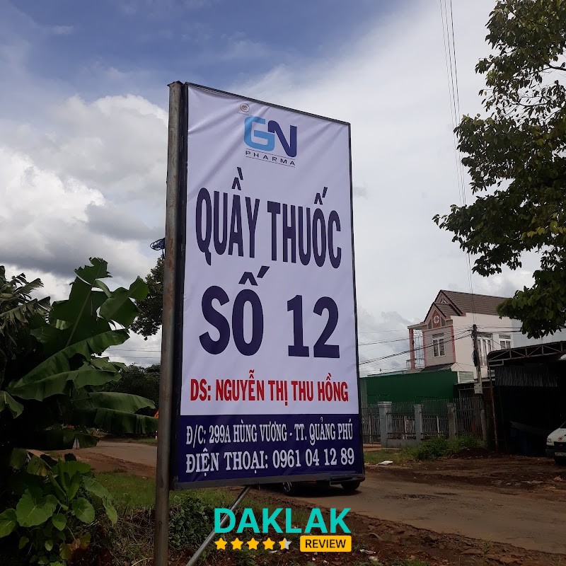 Quầy Thuốc Số 12 tại Khối 8 Quảng Phú