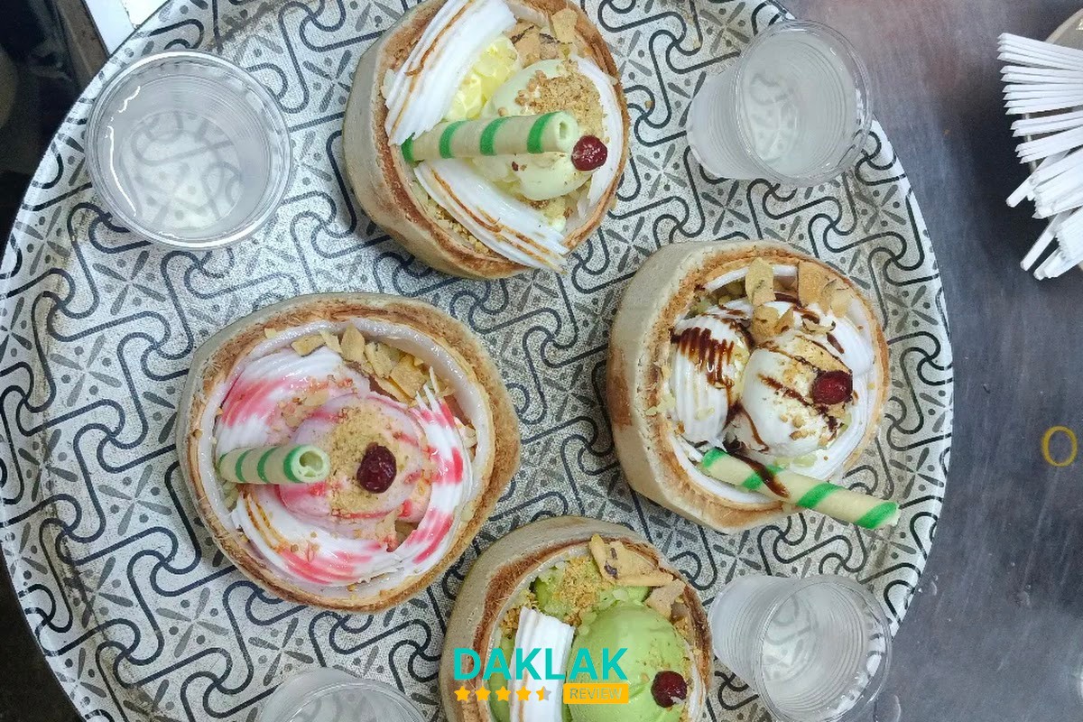 Món tráng miệng Kem Dừa Mã Lai BMT