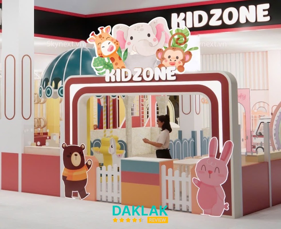 Kidzone Buôn Hồ trên đường Hùng Vương
