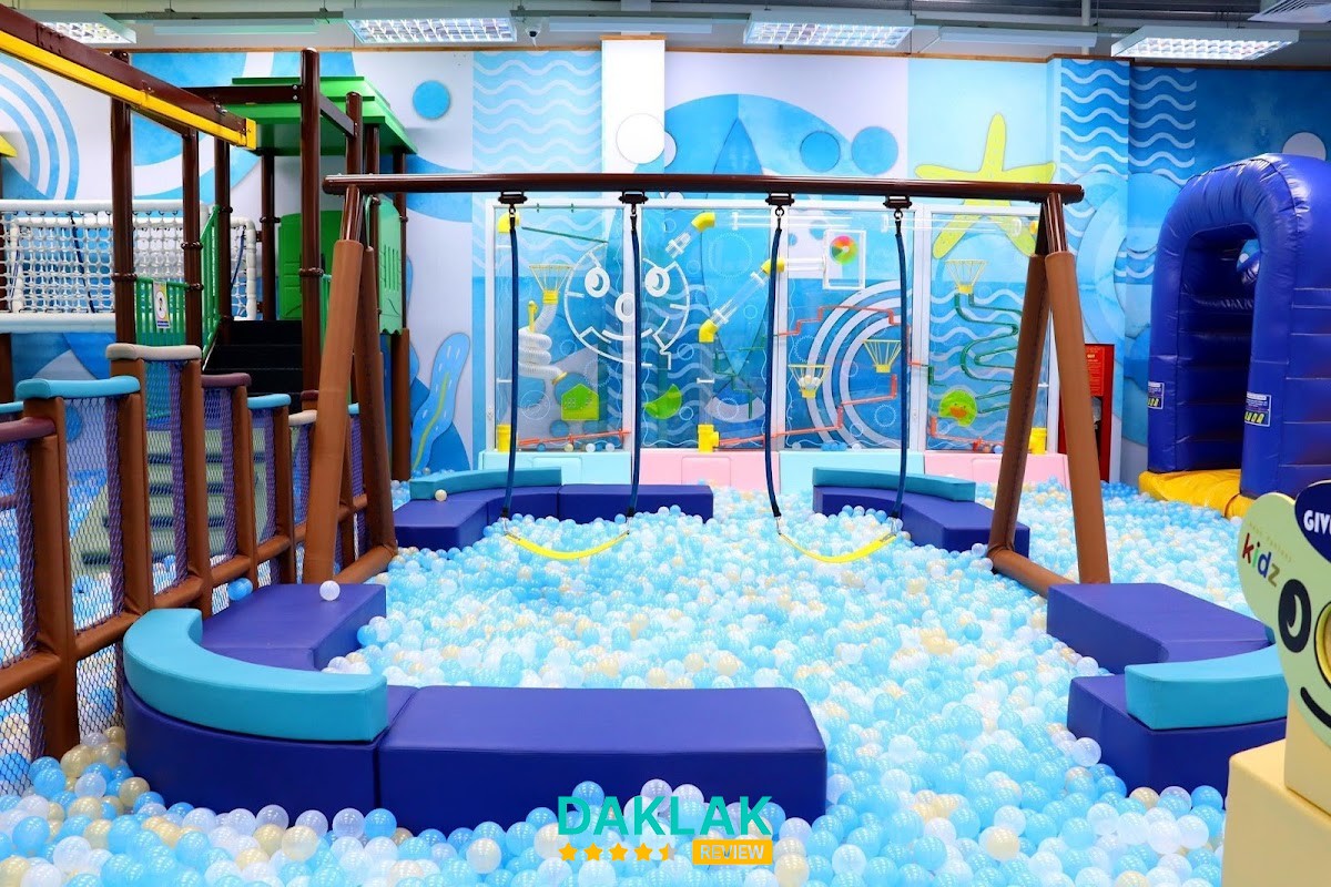 Không gian vui chơi tại kidzooona GO Buôn Ma Thuột