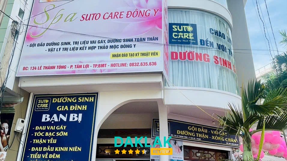 SUTO CARE massage trị liệu cổ vai gáy Buôn Ma Thuột