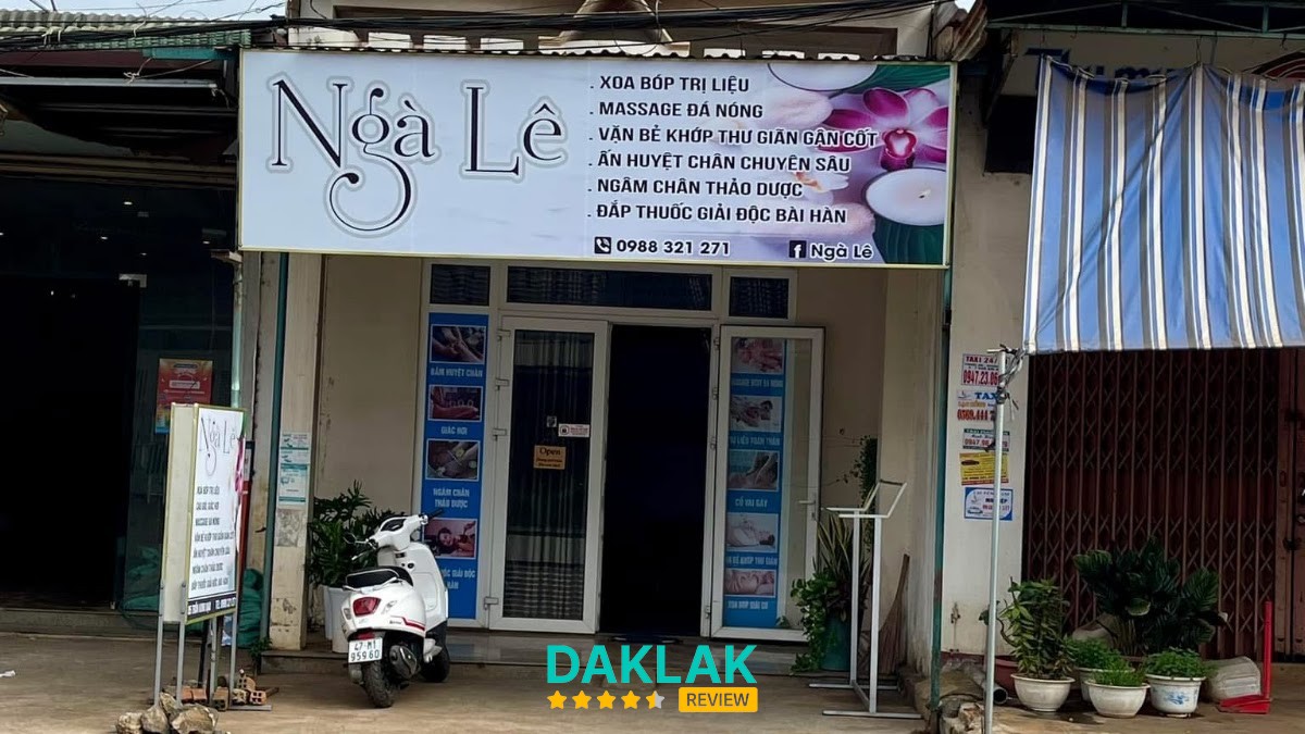 XOA BÓP-GIÁC HƠI -TRỊ LIỆU NGÀ LÊ - massage trị liệu Krông Pắc