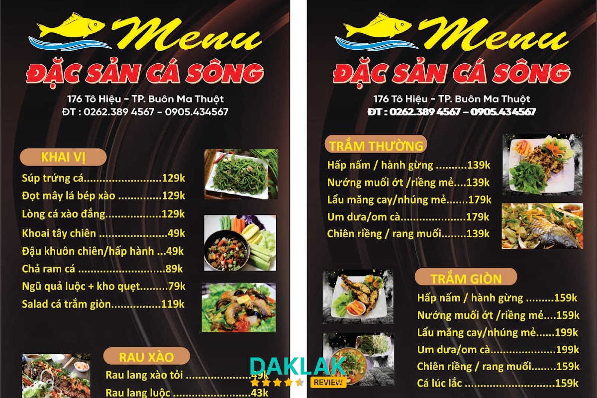 Đặc Sản Cá Sông Buôn Ma Thuột