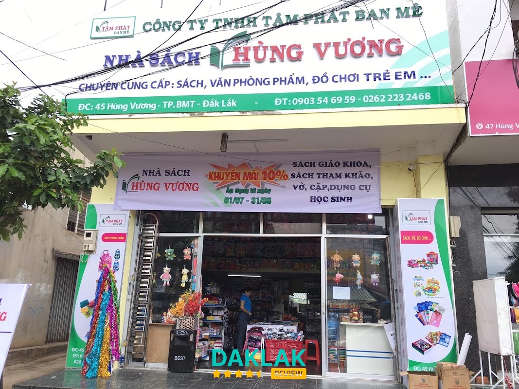 Nhà Sách Hùng Vương Buôn Ma Thuột