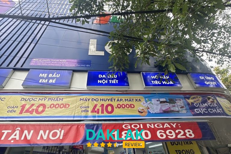 Không gian Nhà Thuốc FPT Long Châu Tuy Hòa