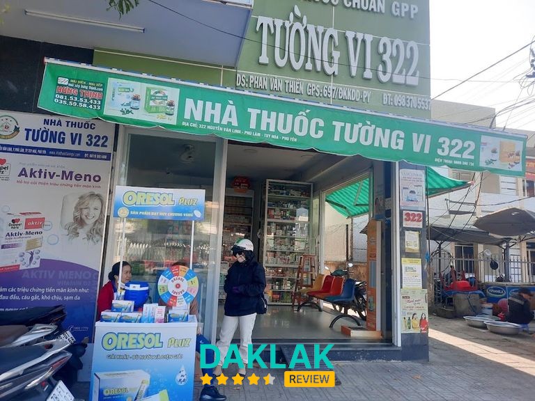 Nhà thuốc Tường Vi 322 tại Tuy Hòa