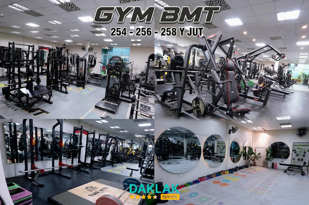 Thiết bị tại GYM BMT Fitness