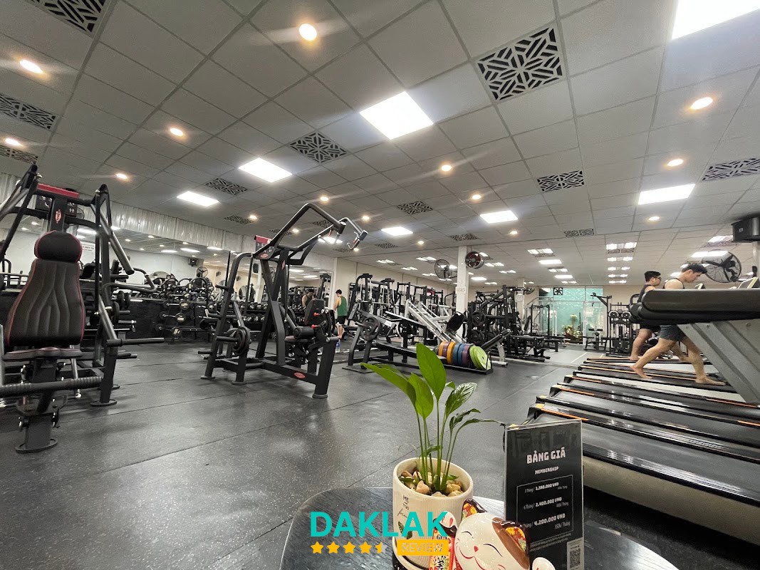 Không gian tập GYM BMT Fitness