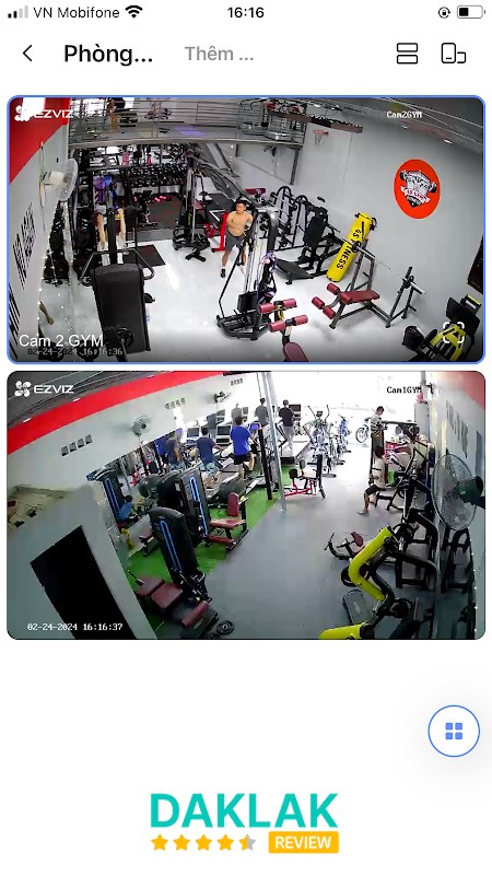 Không gian SD Gym Fitness