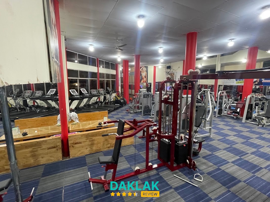 Thiết bị tại Gym Hoàng Triều