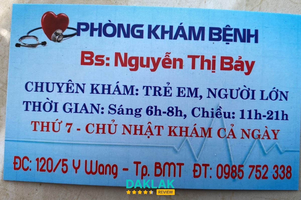 Hình ảnh thực tế Phòng Khám Nhi tại Ea Kao