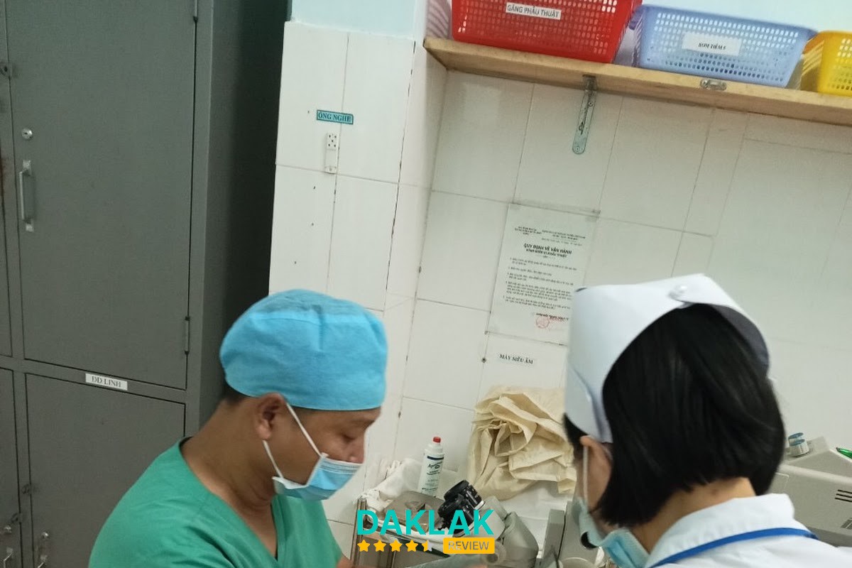 Không gian Phòng Khám Mắt tại Ea Kao