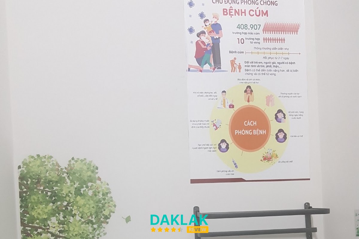 Không gian khám nhi BS Cảnh Hiệp tại Tân Lập