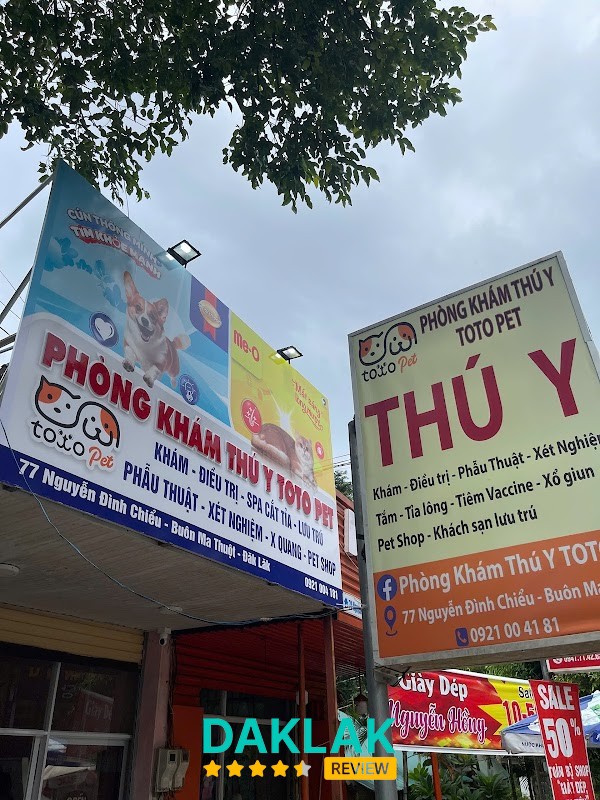 Phòng Khám Thú Y TOTO PET - Pet Shop Spa Thú Cưng