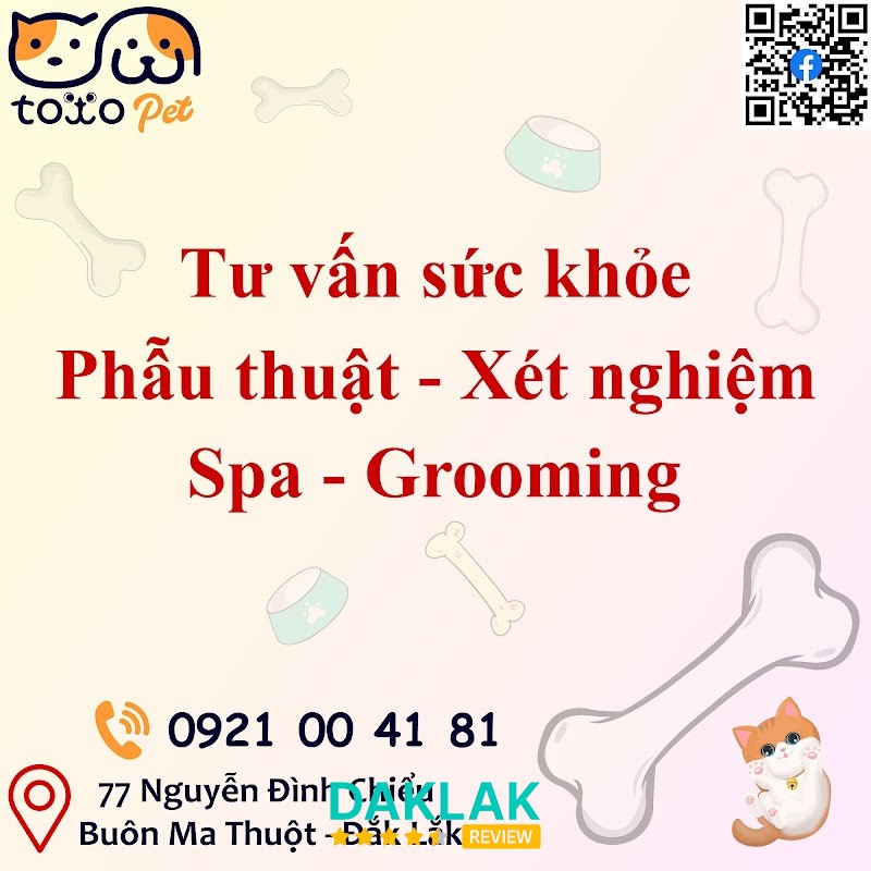 Hình ảnh Phòng Khám Thú Y TOTO PET - Pet Shop Spa Thú Cưng - 2