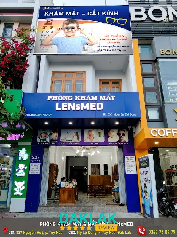 Phòng khám mắt LENsMED Tuy Hòa