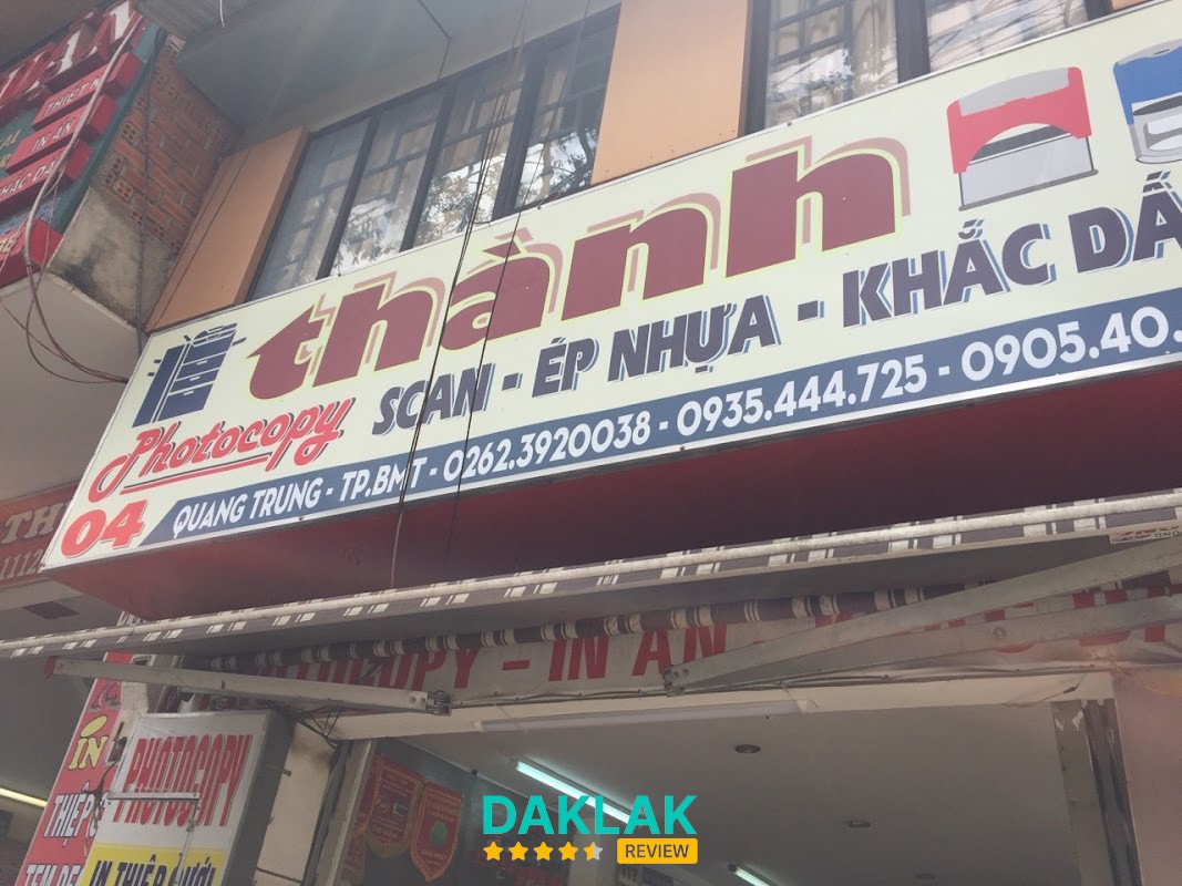 Dịch vụ in Photocopy Thành