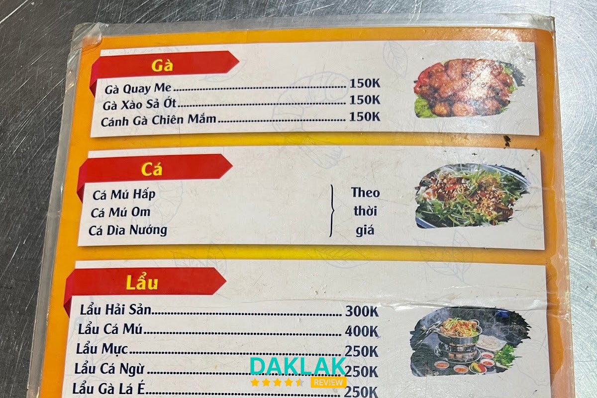 Không gian Quán Bà Tám Tuy Hòa