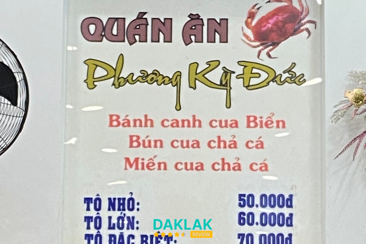 Tô bánh canh cua Phương Kỳ Đức