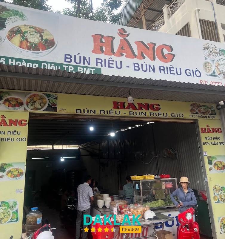 Tô bún riêu tại Bún Riêu Hằng