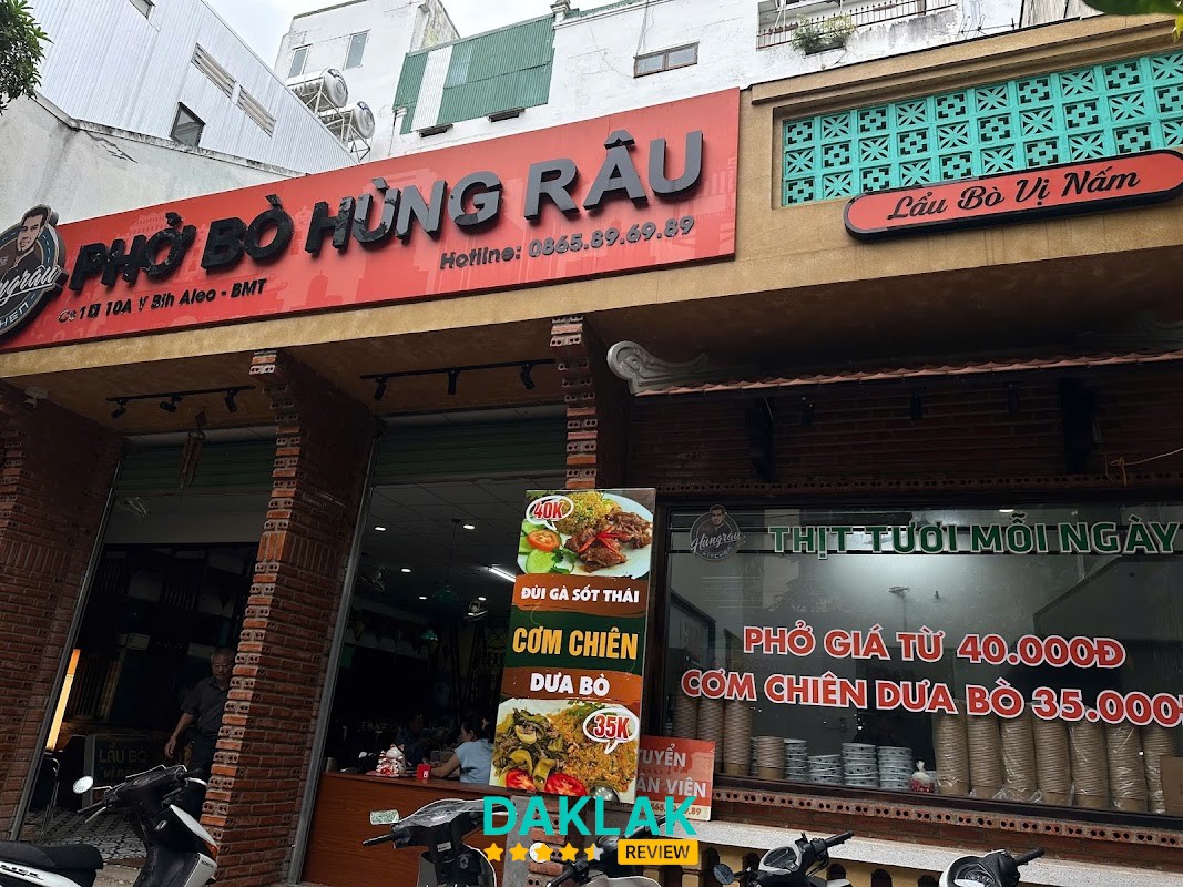 Phở Bò Hùng Râu Buôn Ma Thuột