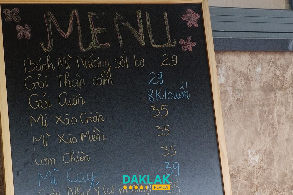 Món ăn vặt chay tại AN BMT