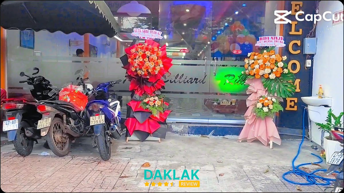 Bàn tại BIDA RÙA Buôn Ma Thuột