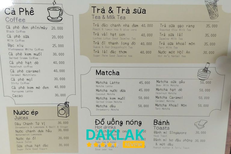 Không gian xinh tại KuraKafe Tuy Hòa