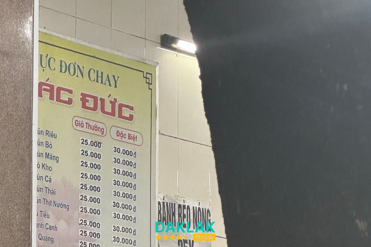 Món ăn chay Giác Đức BMT
