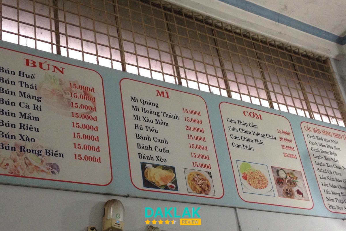 Cơm chay Tịnh Tâm BMT
