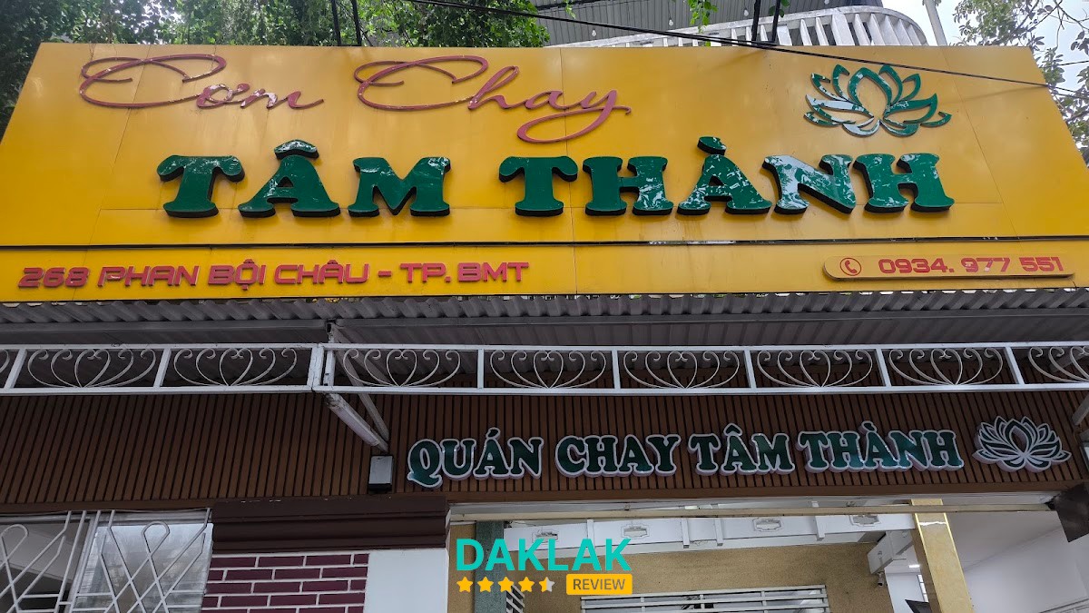 Quán Chay Tâm Thành Buôn Ma Thuột