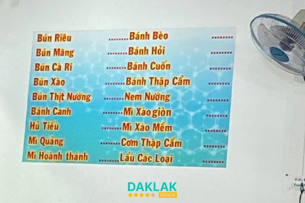 Món cơm chay Thanh Lạc Trai