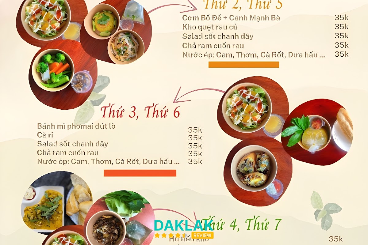 Món chay Lá Bồ Đề Buôn Ma Thuột