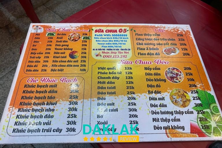 Chè khúc bạch tại Sữa Chua Dẻo 05