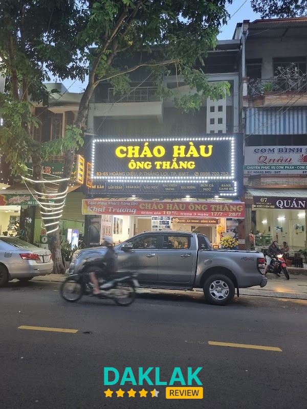 Cháo Hàu Ông Thắng Buôn Ma Thuột