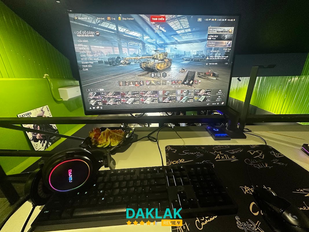 Dàn máy tại Ryu GamingX Buôn Ma Thuột