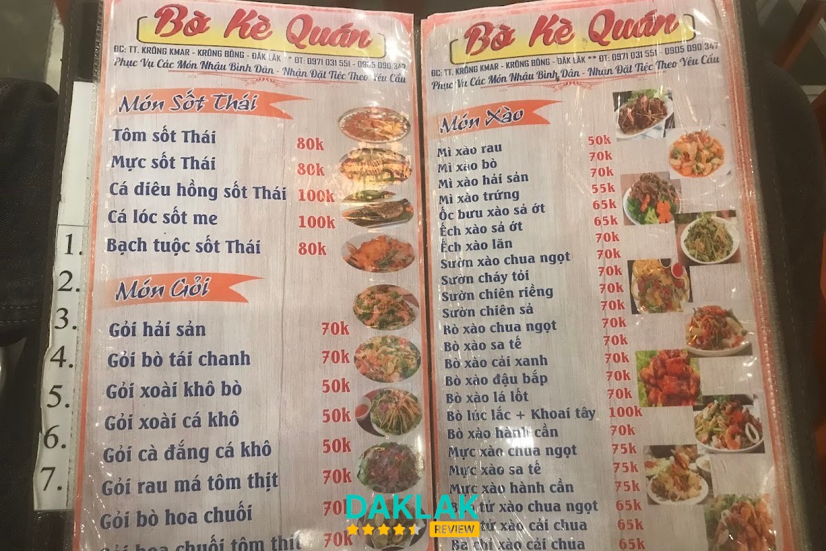 Bờ Kè Quán (Lẩu Nướng) Krông Bông - hình 2