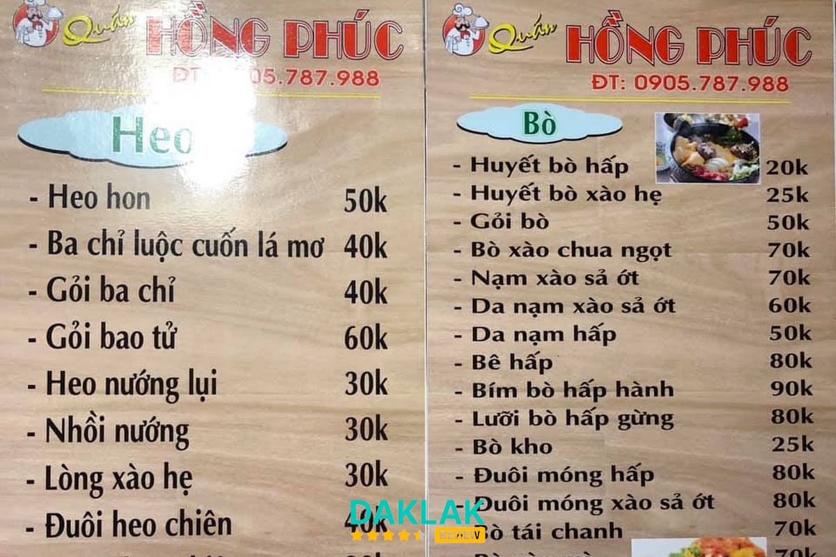 Quán Nhậu Hồng Phúc Tuy Hòa