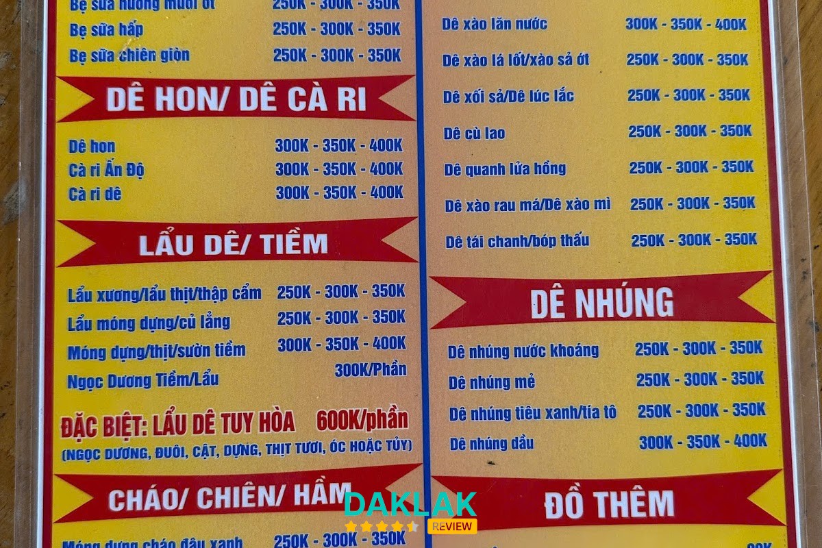 Quán Dê Tuy Hòa